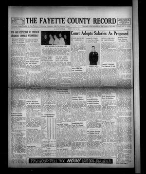 The Fayette County Record (La Grange, Tex.), Vol. 37, No. 26, Ed. 1 Friday, January 30, 1959