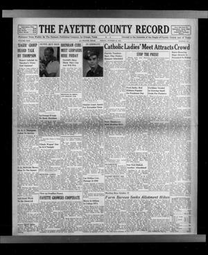 Primary view of object titled 'The Fayette County Record (La Grange, Tex.), Vol. 31, No. 102, Ed. 1 Friday, October 23, 1953'.