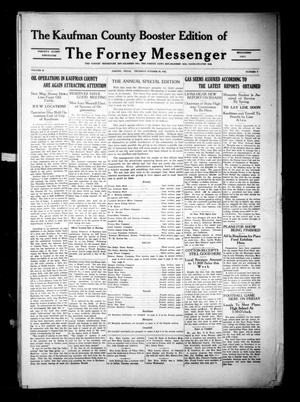 Primary view of object titled 'The Forney Messenger (Forney, Tex.), Vol. 36, No. 8, Ed. 1 Thursday, October 29, 1925'.