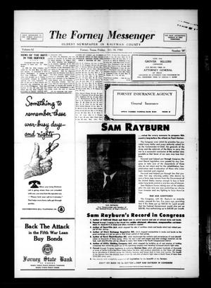 The Forney Messenger (Forney, Tex.), Vol. 62, No. 50, Ed. 1 Friday, July 14, 1944