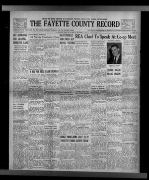 The Fayette County Record (La Grange, Tex.), Vol. 41, No. 76, Ed. 1 Tuesday, July 23, 1963