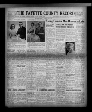 The Fayette County Record (La Grange, Tex.), Vol. 37, No. 55, Ed. 1 Tuesday, May 12, 1959