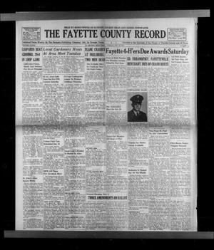 The Fayette County Record (La Grange, Tex.), Vol. 42, No. 102, Ed. 1 Tuesday, October 20, 1964