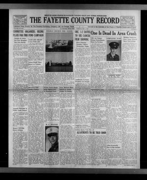 The Fayette County Record (La Grange, Tex.), Vol. 43, No. 9, Ed. 1 Tuesday, December 1, 1964