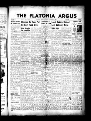 The Flatonia Argus. (Flatonia, Tex.), Vol. 82, No. 7, Ed. 1 Thursday, February 14, 1957