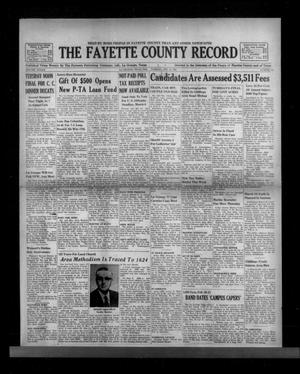The Fayette County Record (La Grange, Tex.), Vol. 42, No. 32, Ed. 1 Tuesday, February 18, 1964