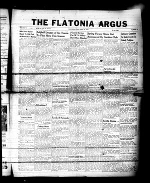 The Flatonia Argus (Flatonia, Tex.), Vol. 73, No. 18, Ed. 1 Thursday, April 29, 1948