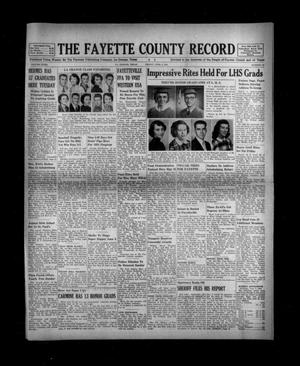 The Fayette County Record (La Grange, Tex.), Vol. 32, No. 62, Ed. 1 Friday, June 4, 1954