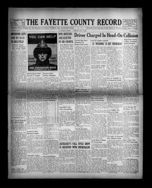 The Fayette County Record (La Grange, Tex.), Vol. 36, No. 98, Ed. 1 Tuesday, October 7, 1958
