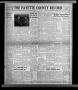 Thumbnail image of item number 1 in: 'The Fayette County Record (La Grange, Tex.), Vol. 31, No. 71, Ed. 1 Tuesday, July 7, 1953'.