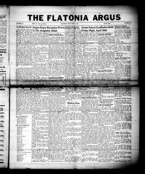 Primary view of object titled 'The Flatonia Argus (Flatonia, Tex.), Vol. 72, No. 18, Ed. 1 Thursday, May 1, 1947'.