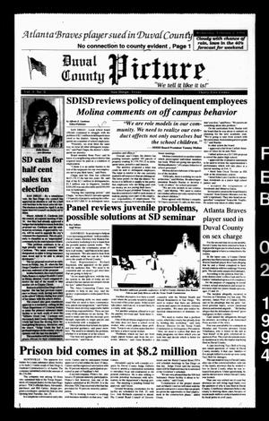 Duval County Picture (San Diego, Tex.), Vol. 9, No. 5, Ed. 1 Wednesday, February 2, 1994