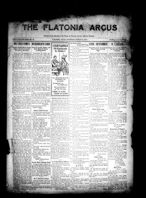 The Flatonia Argus (Flatonia, Tex.), Vol. 42, No. 20, Ed. 1 Thursday, March 22, 1917