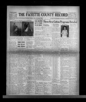The Fayette County Record (La Grange, Tex.), Vol. 42, No. 55, Ed. 1 Friday, May 8, 1964