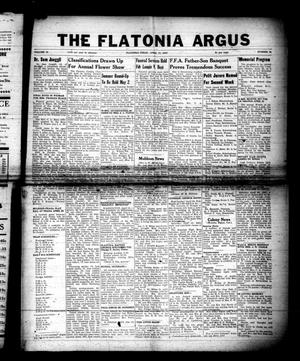 The Flatonia Argus (Flatonia, Tex.), Vol. 72, No. 16, Ed. 1 Thursday, April 17, 1947