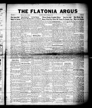 The Flatonia Argus (Flatonia, Tex.), Vol. 72, No. 43, Ed. 1 Thursday, October 23, 1947