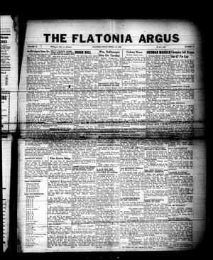 The Flatonia Argus (Flatonia, Tex.), Vol. 72, No. 11, Ed. 1 Thursday, March 13, 1947