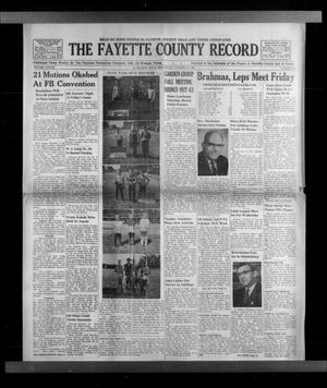 The Fayette County Record (La Grange, Tex.), Vol. 42, No. 103, Ed. 1 Friday, October 23, 1964