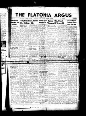 The Flatonia Argus (Flatonia, Tex.), Vol. 84, No. 9, Ed. 1 Thursday, February 26, 1959