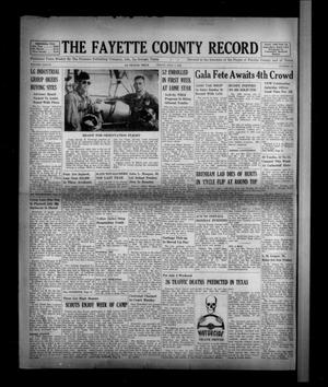 The Fayette County Record (La Grange, Tex.), Vol. 37, No. 70, Ed. 1 Friday, July 3, 1959