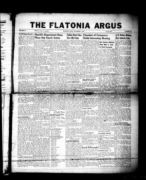 The Flatonia Argus (Flatonia, Tex.), Vol. 72, No. 49, Ed. 1 Thursday, December 4, 1947