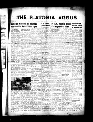 The Flatonia Argus. (Flatonia, Tex.), Vol. 82, No. 37, Ed. 1 Thursday, September 12, 1957