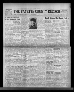 Primary view of object titled 'The Fayette County Record (La Grange, Tex.), Vol. 42, No. 36, Ed. 1 Tuesday, March 3, 1964'.
