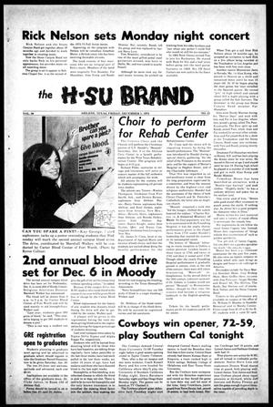The H-SU Brand (Abilene, Tex.), Vol. 58, No. 21, Ed. 1, Friday, December 1, 1972