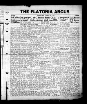 Primary view of object titled 'The Flatonia Argus (Flatonia, Tex.), Vol. 66, No. 50, Ed. 1 Thursday, December 4, 1941'.