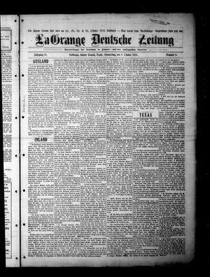 La Grange Deutsche Zeitung (La Grange, Tex.), Vol. 35, No. 8, Ed. 1 Thursday, October 2, 1924