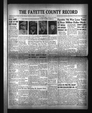 The Fayette County Record (La Grange, Tex.), Vol. 23, No. 74, Ed. 1 Tuesday, July 17, 1945