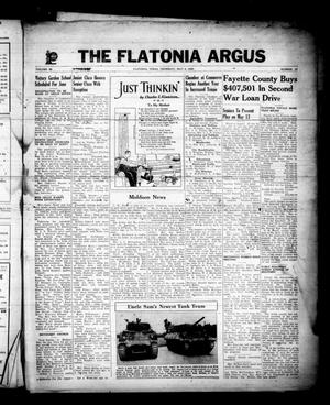 The Flatonia Argus (Flatonia, Tex.), Vol. 68, No. 19, Ed. 1 Thursday, May 6, 1943