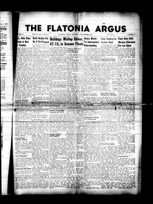 The Flatonia Argus. (Flatonia, Tex.), Vol. 80, No. 47, Ed. 1 Thursday, November 24, 1955
