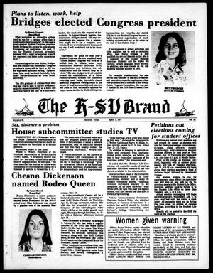 The H-SU Brand (Abilene, Tex.), Vol. 64, No. 24, Ed. 1, Friday, April 1, 1977