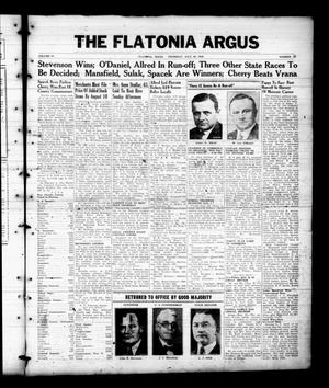 The Flatonia Argus (Flatonia, Tex.), Vol. 67, No. 32, Ed. 1 Thursday, July 30, 1942
