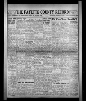 The Fayette County Record (La Grange, Tex.), Vol. 36, No. 20, Ed. 1 Tuesday, January 7, 1958
