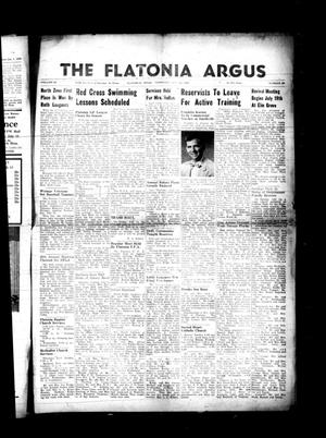 The Flatonia Argus. (Flatonia, Tex.), Vol. 82, No. 29, Ed. 1 Thursday, July 18, 1957