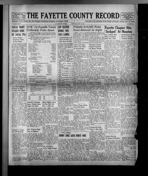 The Fayette County Record (La Grange, Tex.), Vol. 31, No. 31, Ed. 1 Tuesday, February 17, 1953