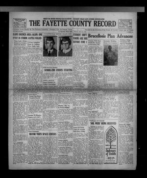 The Fayette County Record (La Grange, Tex.), Vol. 43, No. 58, Ed. 1 Friday, May 21, 1965