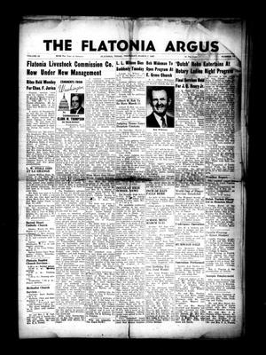 The Flatonia Argus. (Flatonia, Tex.), Vol. 82, No. 10, Ed. 1 Thursday, March 7, 1957