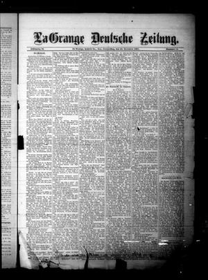 La Grange Deutsche Zeitung. (La Grange, Tex.), Vol. 12, No. 19, Ed. 1 Thursday, December 26, 1901