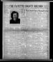Newspaper: The Fayette County Record (La Grange, Tex.), Vol. 31, No. 72, Ed. 1 F…