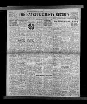 The Fayette County Record (La Grange, Tex.), Vol. 43, No. 94, Ed. 1 Friday, September 24, 1965