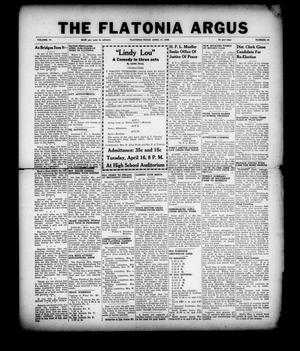 The Flatonia Argus (Flatonia, Tex.), Vol. 71, No. 15, Ed. 1 Thursday, April 11, 1946