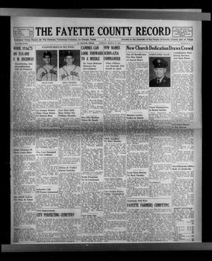 The Fayette County Record (La Grange, Tex.), Vol. 32, No. 41, Ed. 1 Tuesday, March 23, 1954