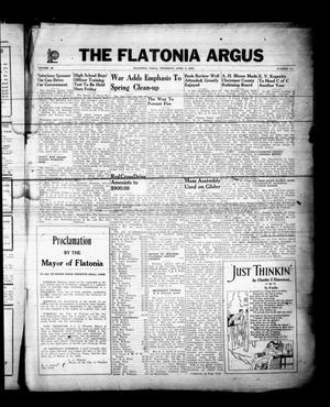 The Flatonia Argus (Flatonia, Tex.), Vol. 68, No. 14, Ed. 1 Thursday, April 1, 1943