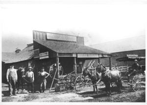 [Brenner Blacksmith Shop in Rosenberg, Texas]