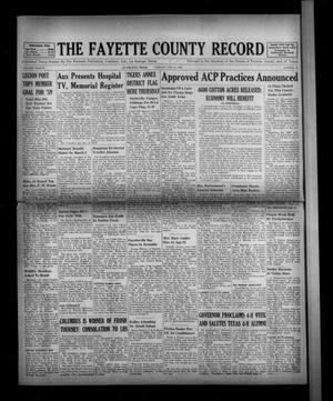 The Fayette County Record (La Grange, Tex.), Vol. 37, No. 33, Ed. 1 Tuesday, February 24, 1959