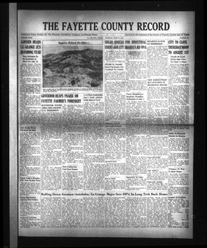 The Fayette County Record (La Grange, Tex.), Vol. 23, No. 66, Ed. 1 Tuesday, June 19, 1945