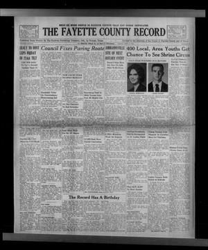 Primary view of object titled 'The Fayette County Record (La Grange, Tex.), Vol. 42, No. 1, Ed. 1 Friday, November 1, 1963'.